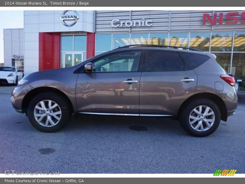 Tinted Bronze / Beige 2014 Nissan Murano SL