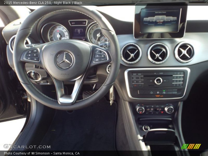 Night Black / Black 2015 Mercedes-Benz CLA 250