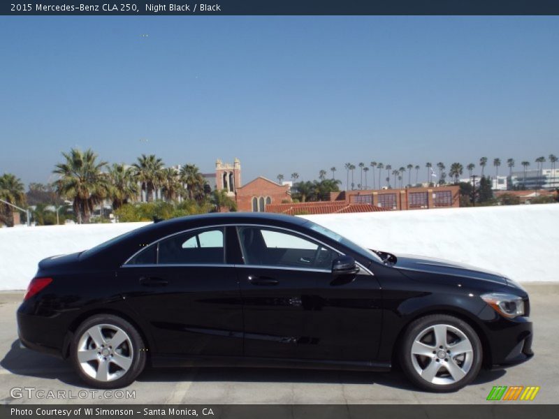 Night Black / Black 2015 Mercedes-Benz CLA 250