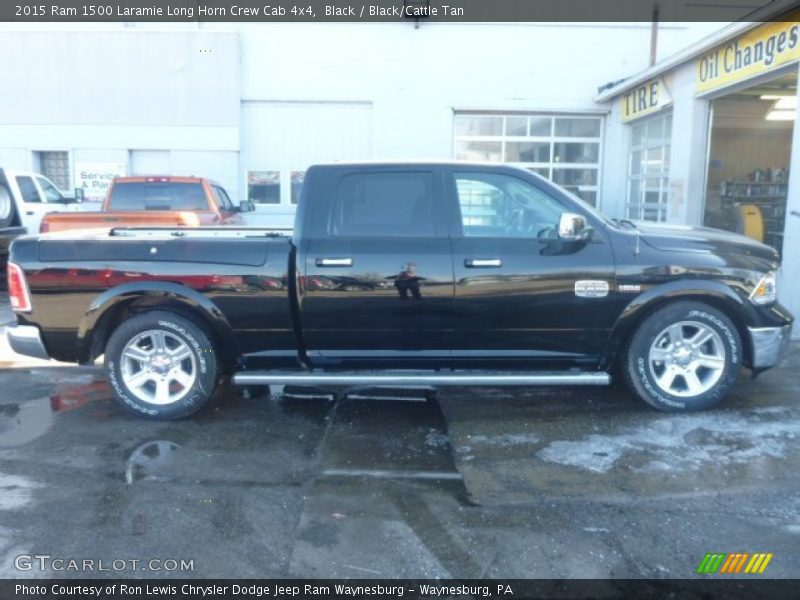  2015 1500 Laramie Long Horn Crew Cab 4x4 Black