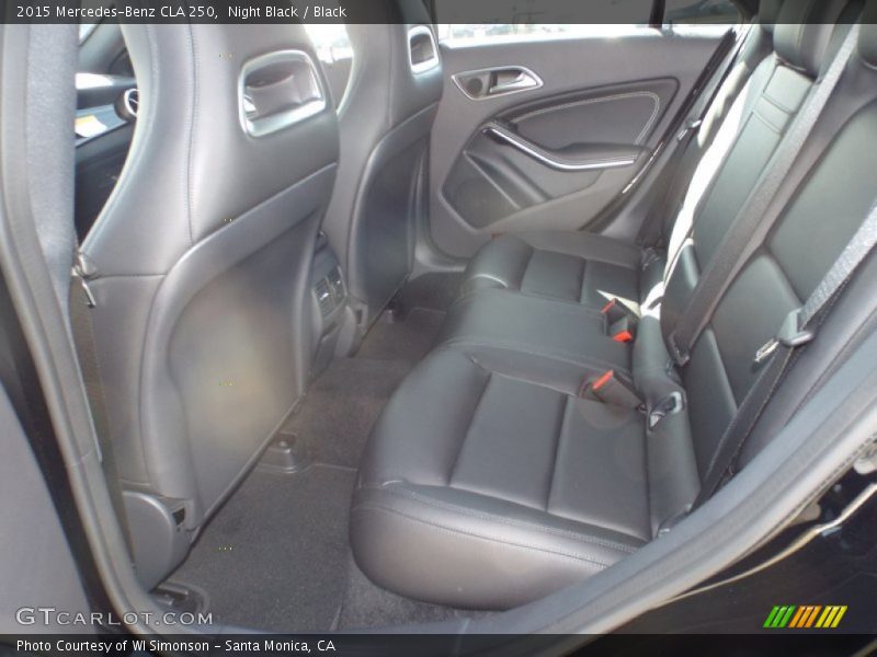 Night Black / Black 2015 Mercedes-Benz CLA 250