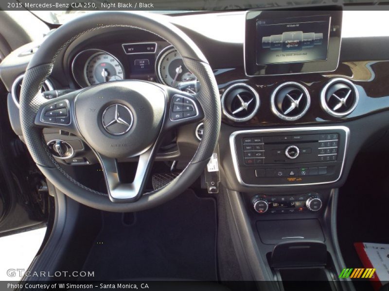 Night Black / Black 2015 Mercedes-Benz CLA 250
