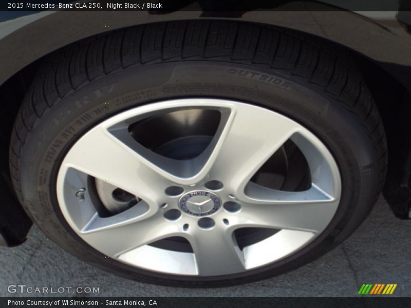 Night Black / Black 2015 Mercedes-Benz CLA 250