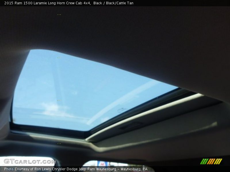 Sunroof of 2015 1500 Laramie Long Horn Crew Cab 4x4