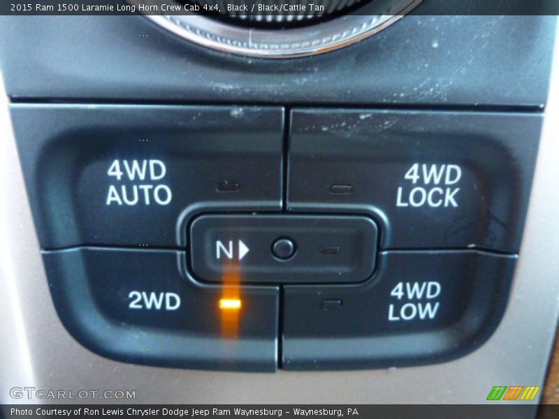 Controls of 2015 1500 Laramie Long Horn Crew Cab 4x4