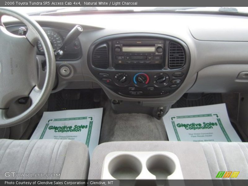 Natural White / Light Charcoal 2006 Toyota Tundra SR5 Access Cab 4x4