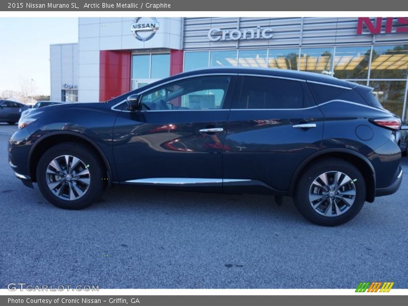 Arctic Blue Metallic / Graphite 2015 Nissan Murano SL