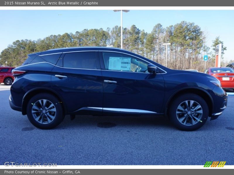 Arctic Blue Metallic / Graphite 2015 Nissan Murano SL