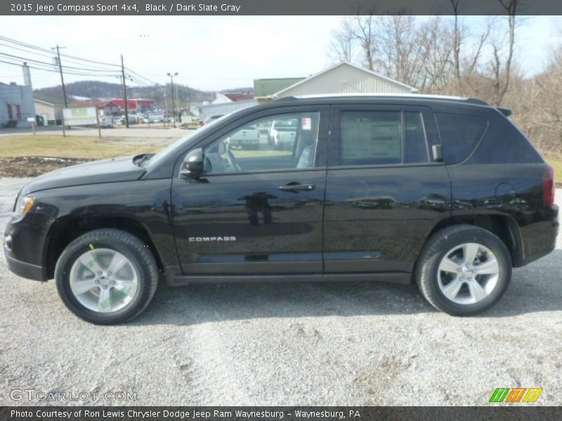 Black / Dark Slate Gray 2015 Jeep Compass Sport 4x4