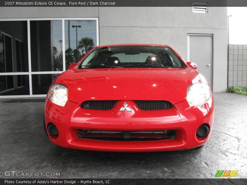 Pure Red / Dark Charcoal 2007 Mitsubishi Eclipse GS Coupe