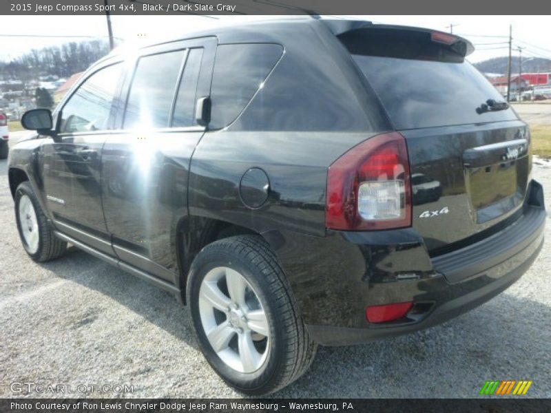 Black / Dark Slate Gray 2015 Jeep Compass Sport 4x4