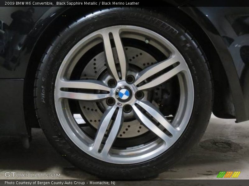 Black Sapphire Metallic / Black Merino Leather 2009 BMW M6 Convertible