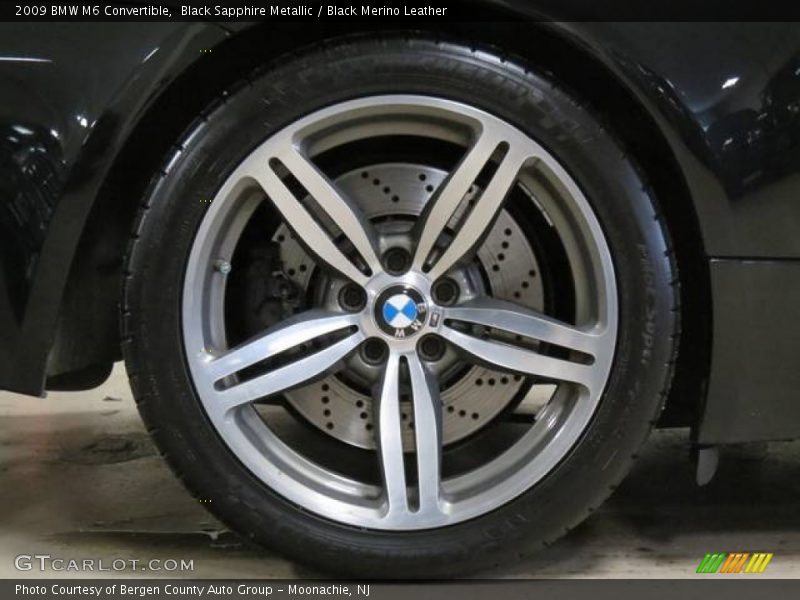 Black Sapphire Metallic / Black Merino Leather 2009 BMW M6 Convertible