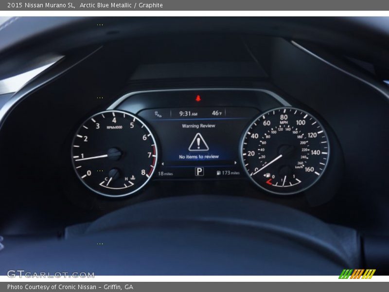 Arctic Blue Metallic / Graphite 2015 Nissan Murano SL