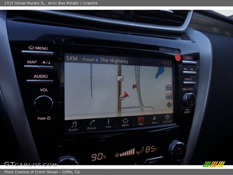 Arctic Blue Metallic / Graphite 2015 Nissan Murano SL