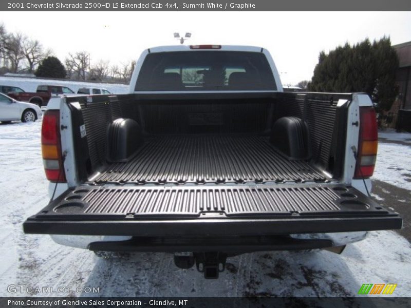Summit White / Graphite 2001 Chevrolet Silverado 2500HD LS Extended Cab 4x4