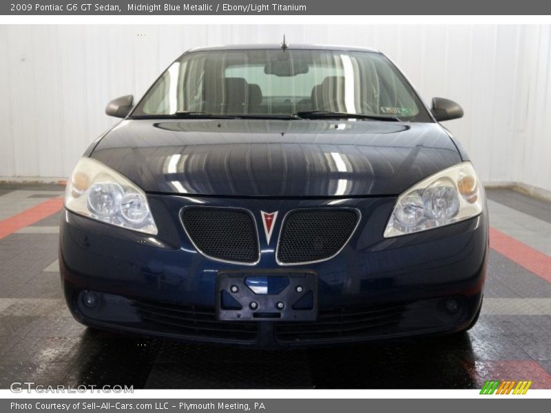 Midnight Blue Metallic / Ebony/Light Titanium 2009 Pontiac G6 GT Sedan