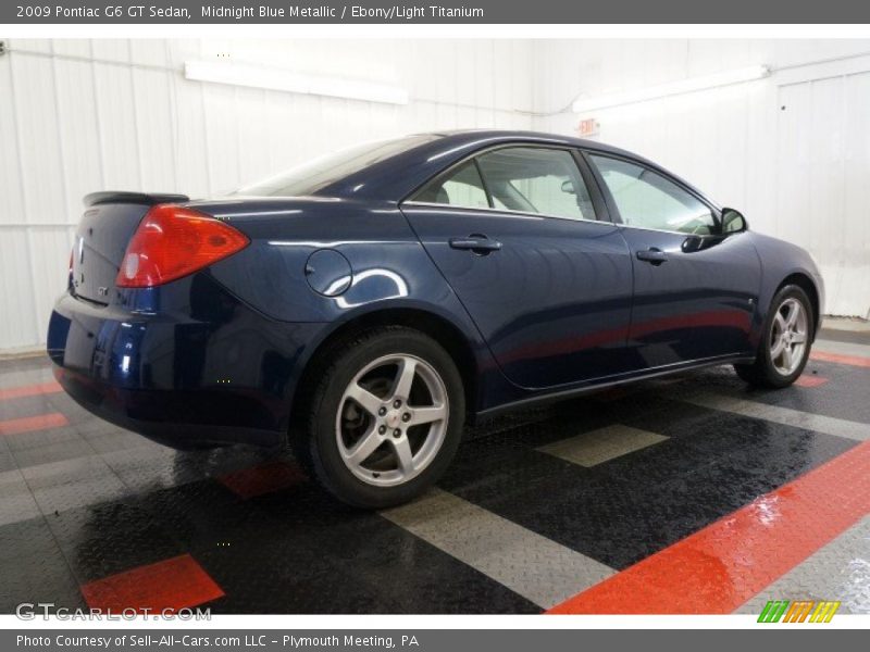 Midnight Blue Metallic / Ebony/Light Titanium 2009 Pontiac G6 GT Sedan