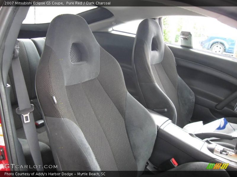 Pure Red / Dark Charcoal 2007 Mitsubishi Eclipse GS Coupe