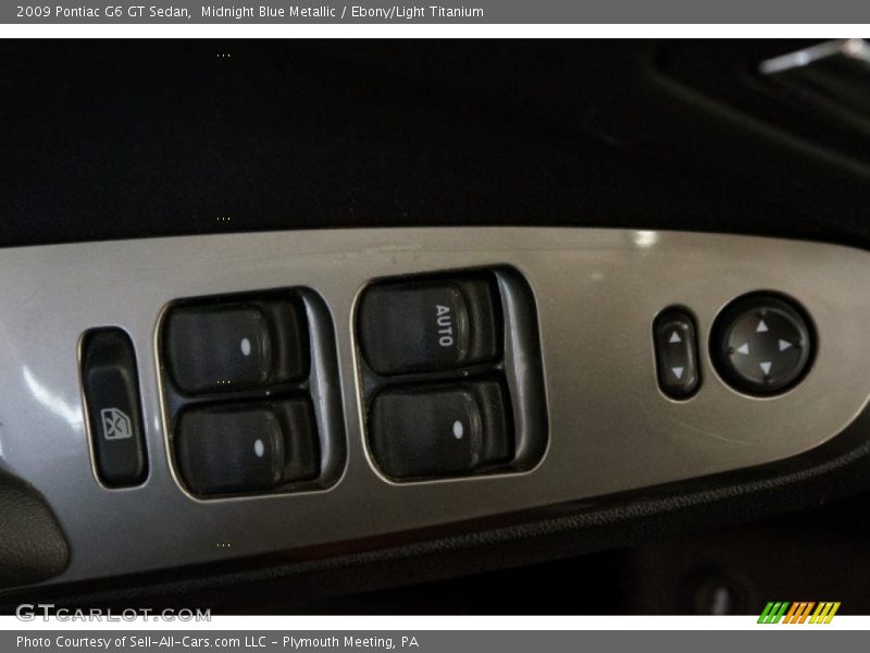 Midnight Blue Metallic / Ebony/Light Titanium 2009 Pontiac G6 GT Sedan