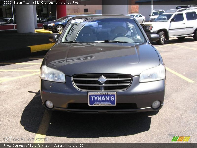 Gray Lustre Metallic / Frost 2000 Nissan Maxima SE