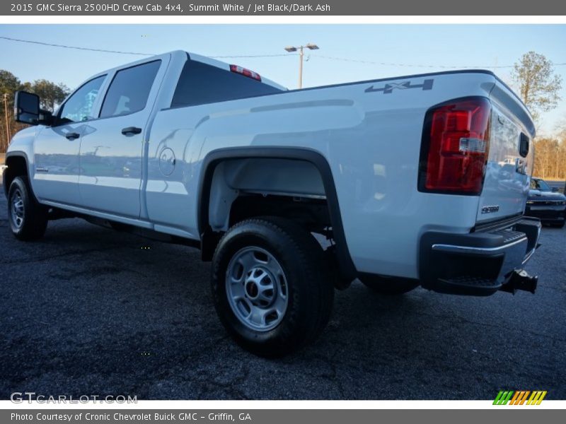 Summit White / Jet Black/Dark Ash 2015 GMC Sierra 2500HD Crew Cab 4x4