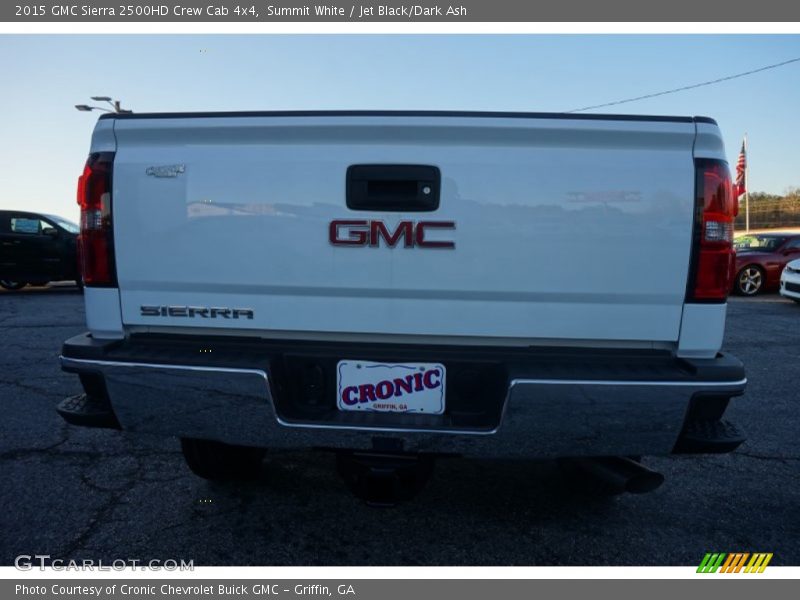 Summit White / Jet Black/Dark Ash 2015 GMC Sierra 2500HD Crew Cab 4x4