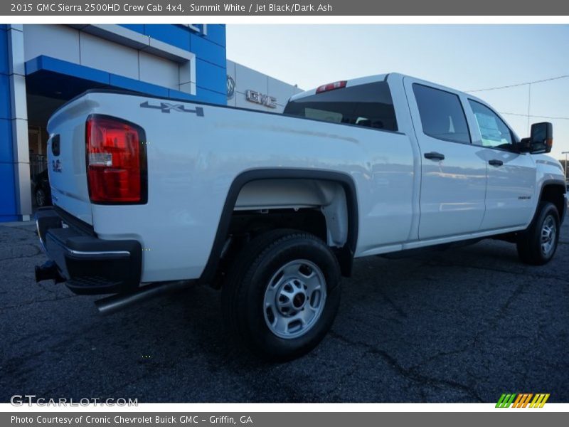 Summit White / Jet Black/Dark Ash 2015 GMC Sierra 2500HD Crew Cab 4x4