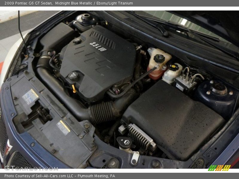 Midnight Blue Metallic / Ebony/Light Titanium 2009 Pontiac G6 GT Sedan