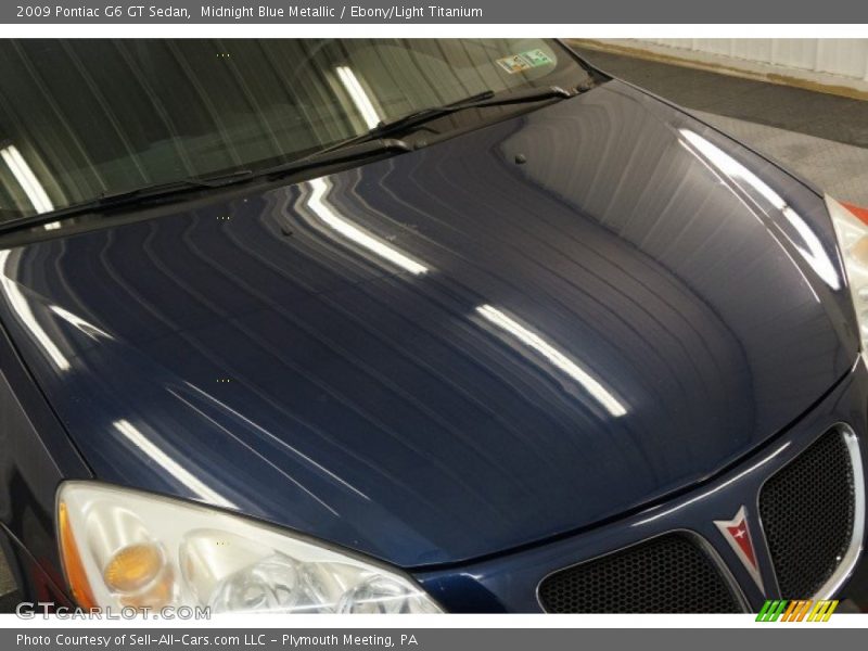 Midnight Blue Metallic / Ebony/Light Titanium 2009 Pontiac G6 GT Sedan
