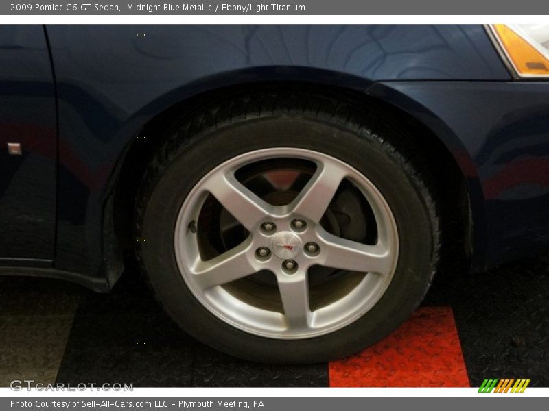 Midnight Blue Metallic / Ebony/Light Titanium 2009 Pontiac G6 GT Sedan