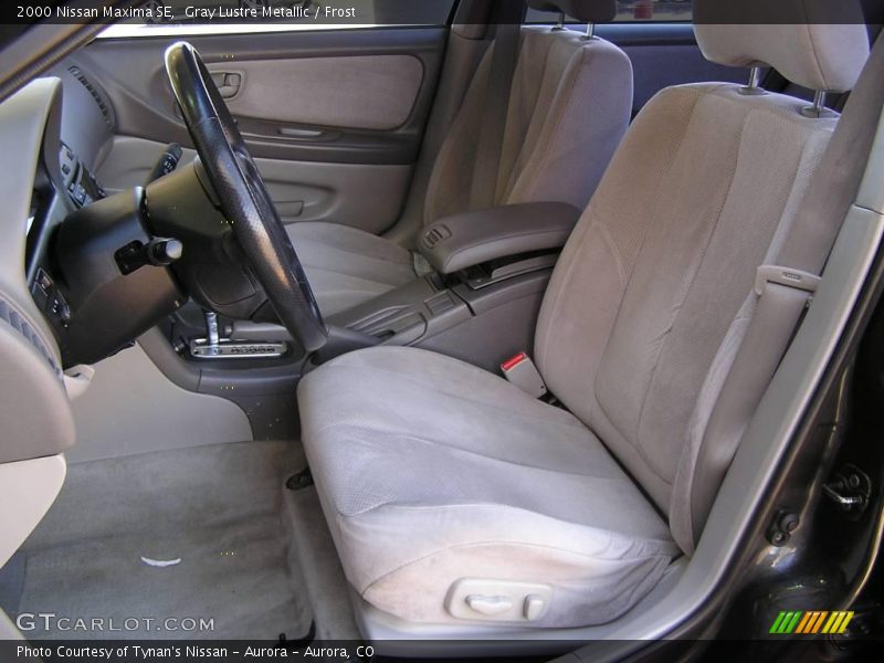 Gray Lustre Metallic / Frost 2000 Nissan Maxima SE