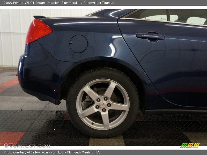 Midnight Blue Metallic / Ebony/Light Titanium 2009 Pontiac G6 GT Sedan