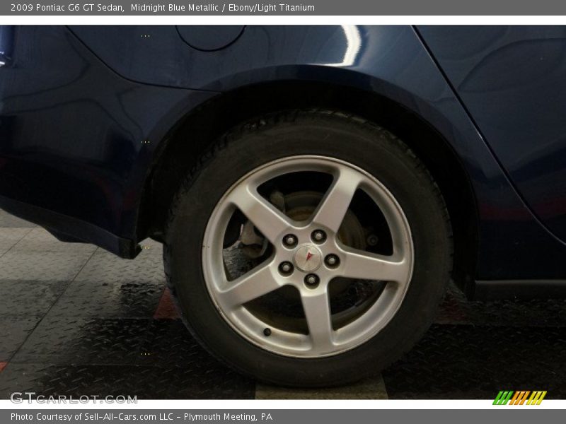 Midnight Blue Metallic / Ebony/Light Titanium 2009 Pontiac G6 GT Sedan
