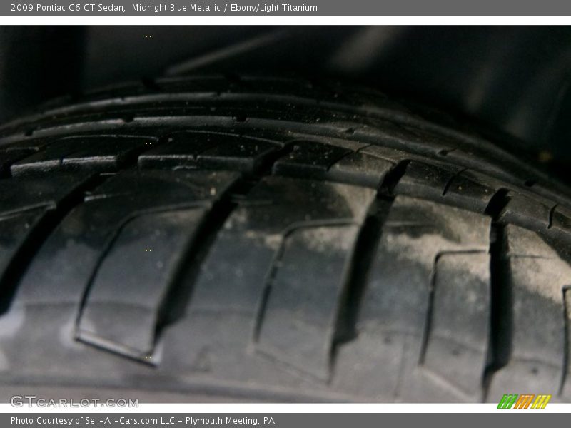 Midnight Blue Metallic / Ebony/Light Titanium 2009 Pontiac G6 GT Sedan