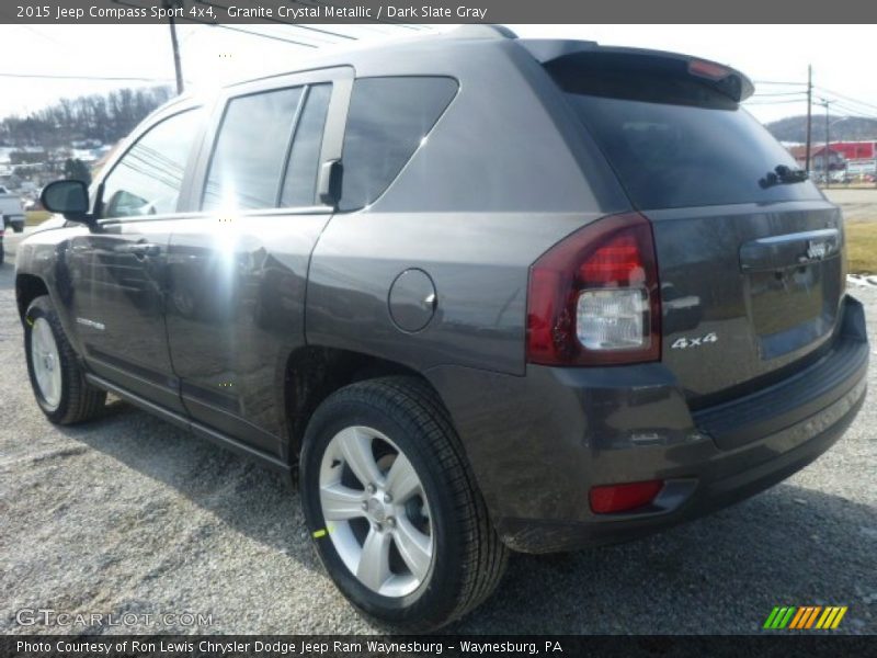 Granite Crystal Metallic / Dark Slate Gray 2015 Jeep Compass Sport 4x4