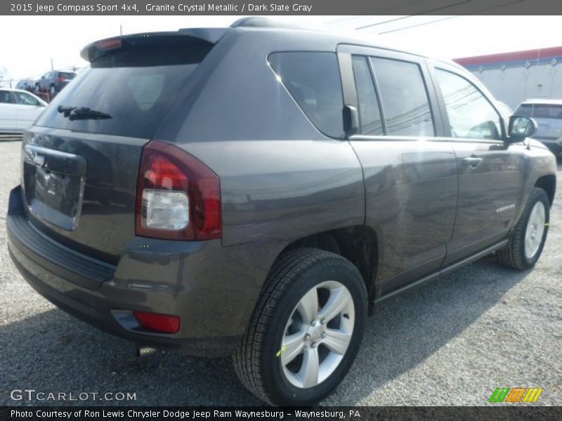 Granite Crystal Metallic / Dark Slate Gray 2015 Jeep Compass Sport 4x4