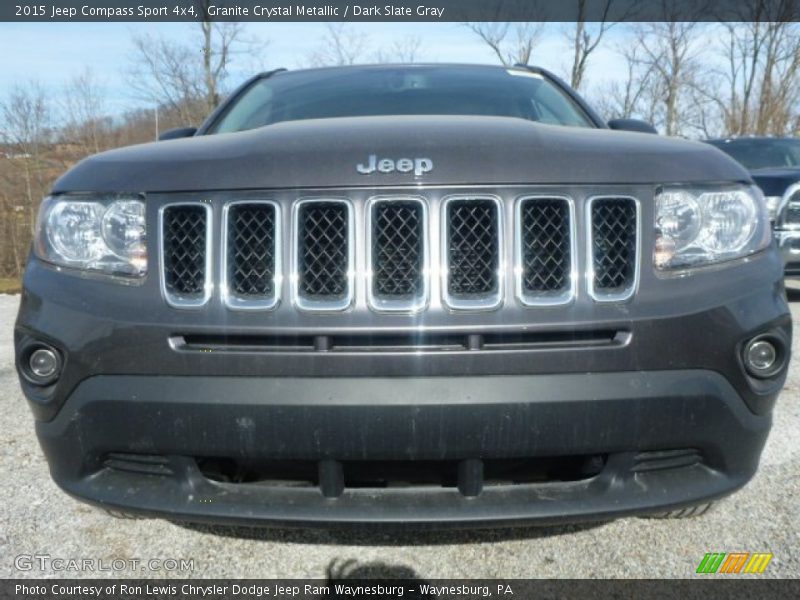 Granite Crystal Metallic / Dark Slate Gray 2015 Jeep Compass Sport 4x4