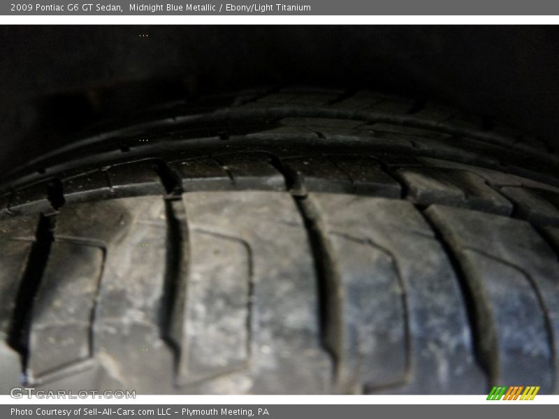 Midnight Blue Metallic / Ebony/Light Titanium 2009 Pontiac G6 GT Sedan