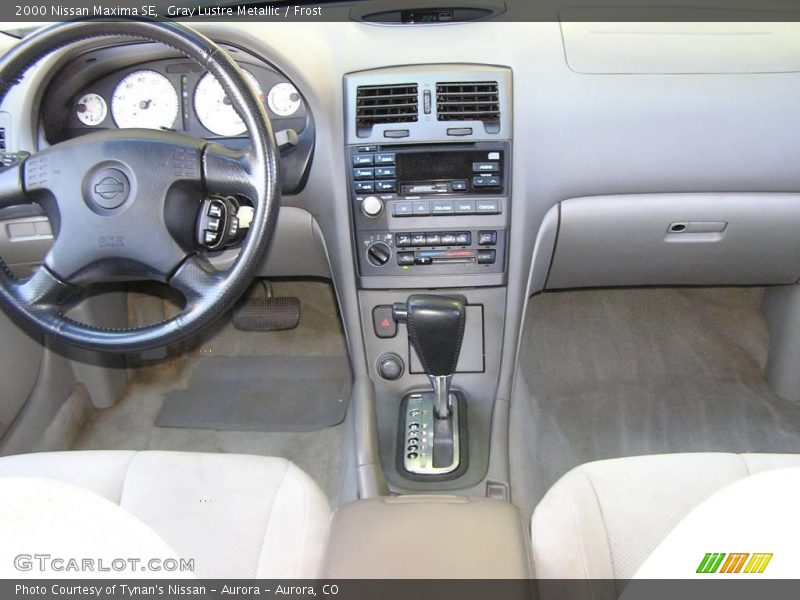 Gray Lustre Metallic / Frost 2000 Nissan Maxima SE