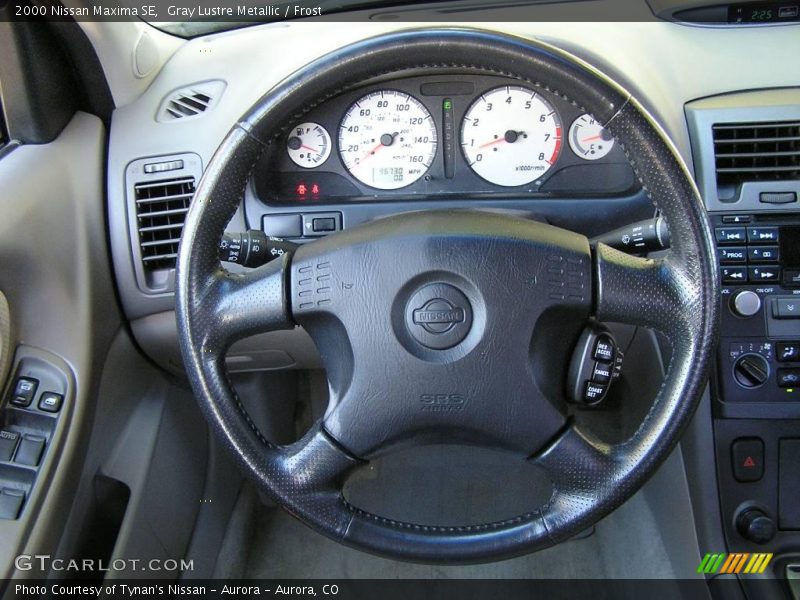 Gray Lustre Metallic / Frost 2000 Nissan Maxima SE