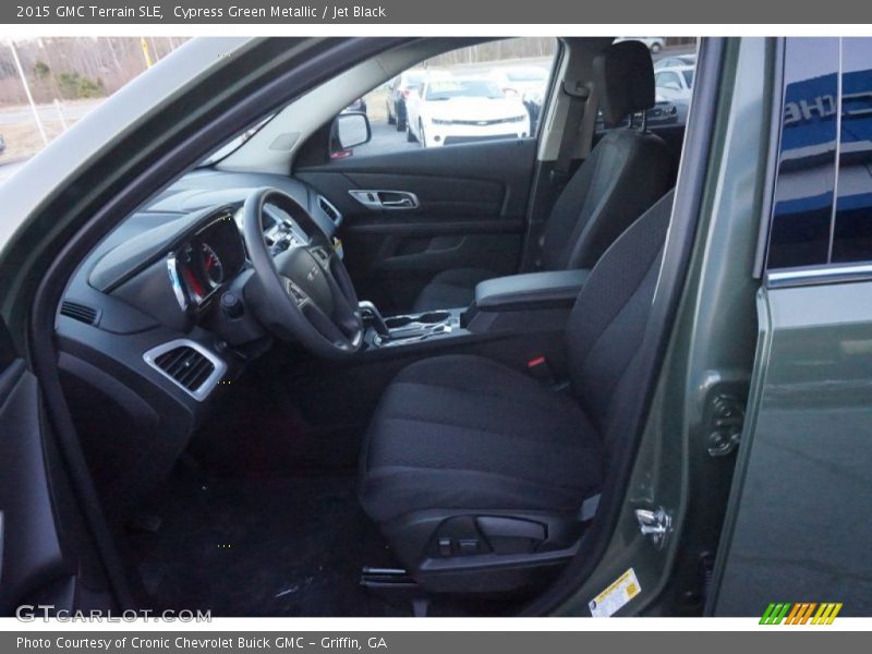 Cypress Green Metallic / Jet Black 2015 GMC Terrain SLE
