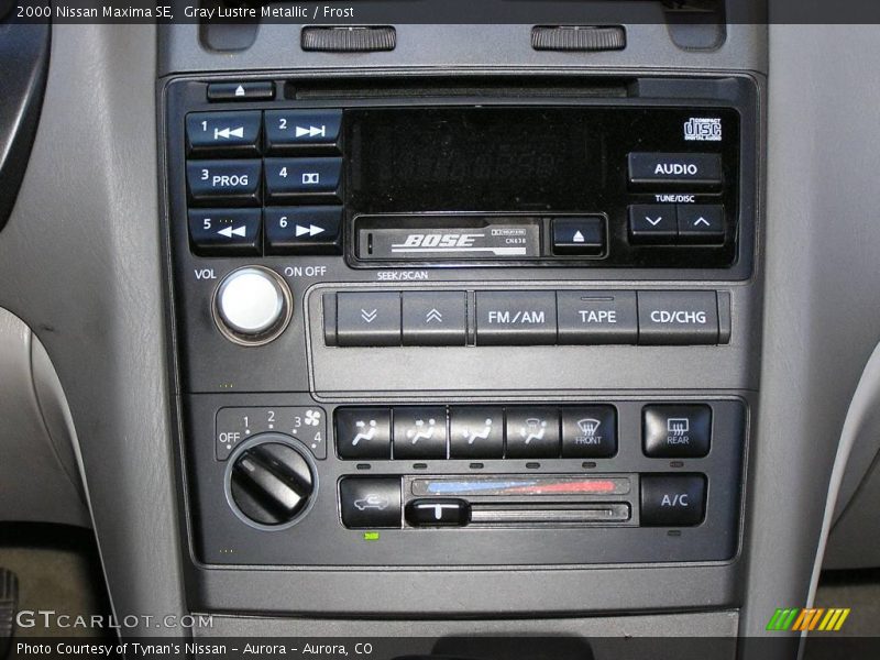 Gray Lustre Metallic / Frost 2000 Nissan Maxima SE