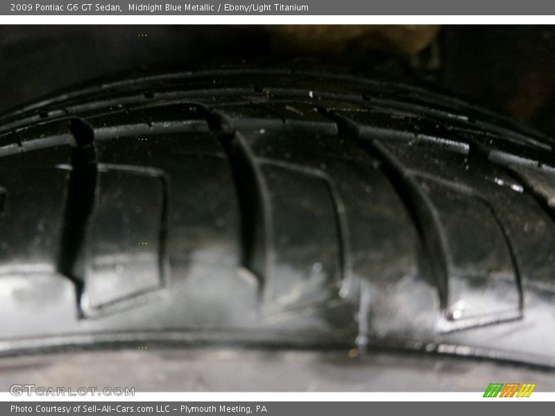 Midnight Blue Metallic / Ebony/Light Titanium 2009 Pontiac G6 GT Sedan