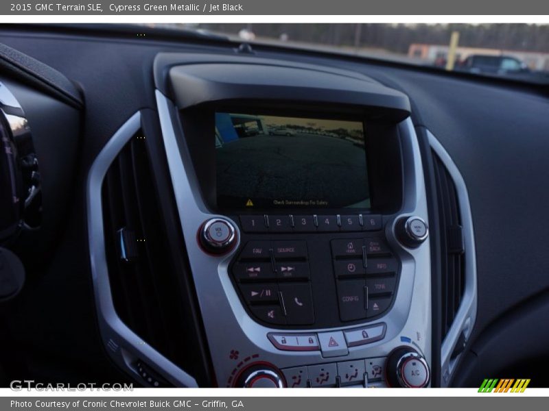 Cypress Green Metallic / Jet Black 2015 GMC Terrain SLE