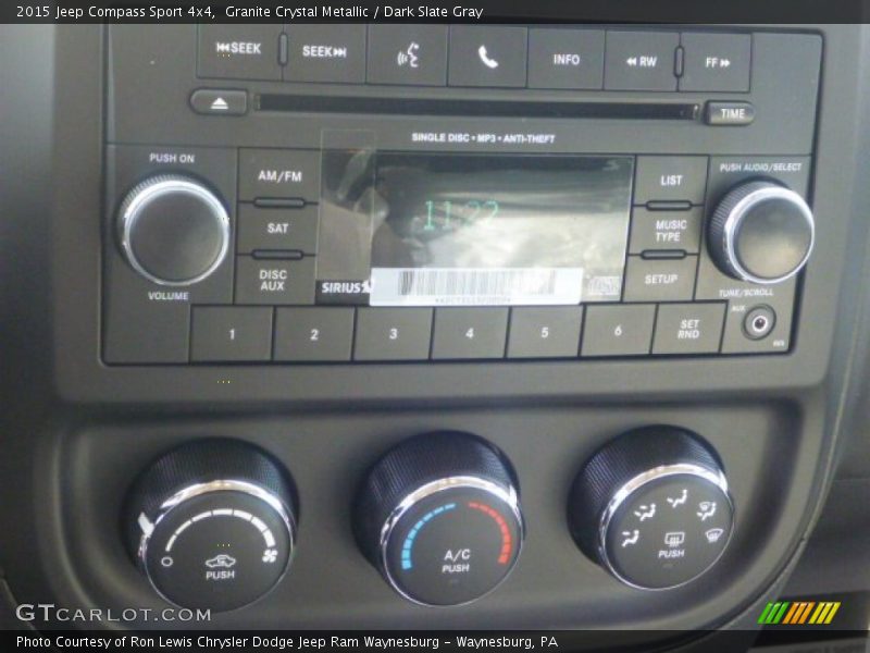 Granite Crystal Metallic / Dark Slate Gray 2015 Jeep Compass Sport 4x4