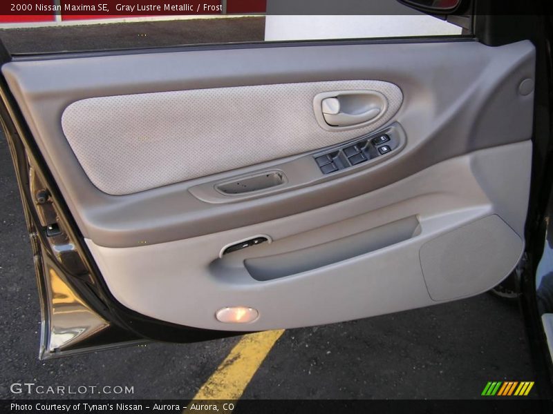 Gray Lustre Metallic / Frost 2000 Nissan Maxima SE
