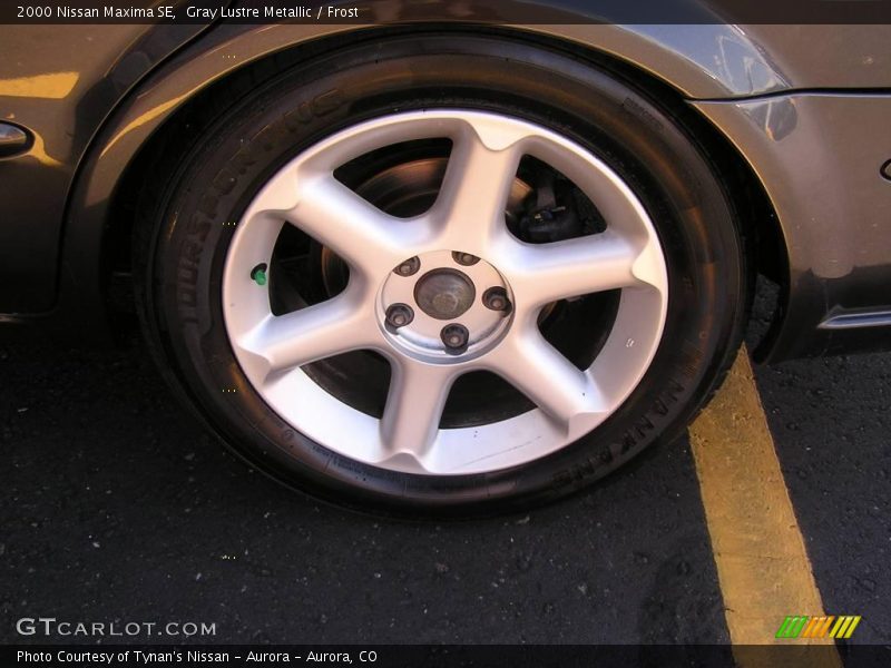Gray Lustre Metallic / Frost 2000 Nissan Maxima SE