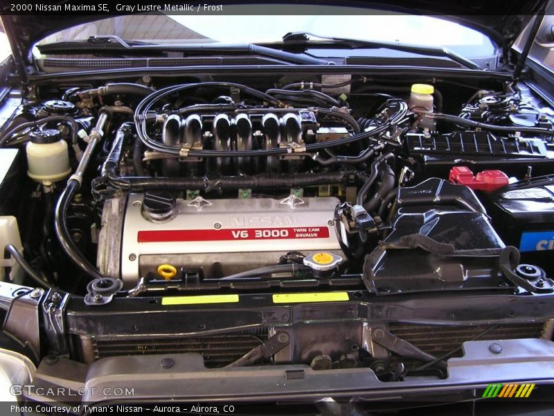 Gray Lustre Metallic / Frost 2000 Nissan Maxima SE