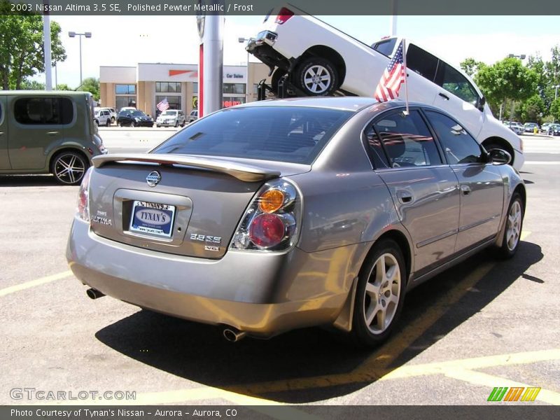 Polished Pewter Metallic / Frost 2003 Nissan Altima 3.5 SE